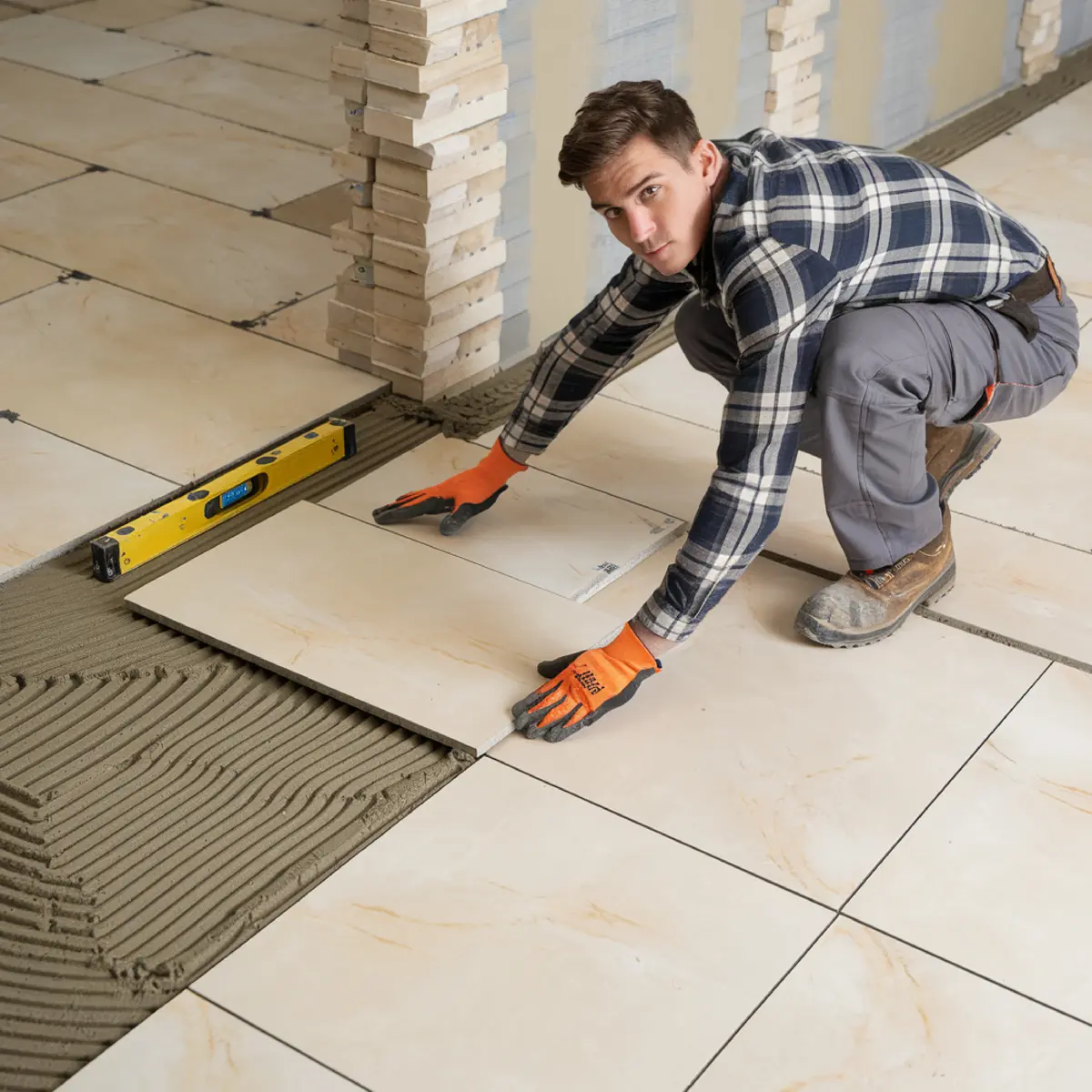 Professional tiles & flooring services in UAE