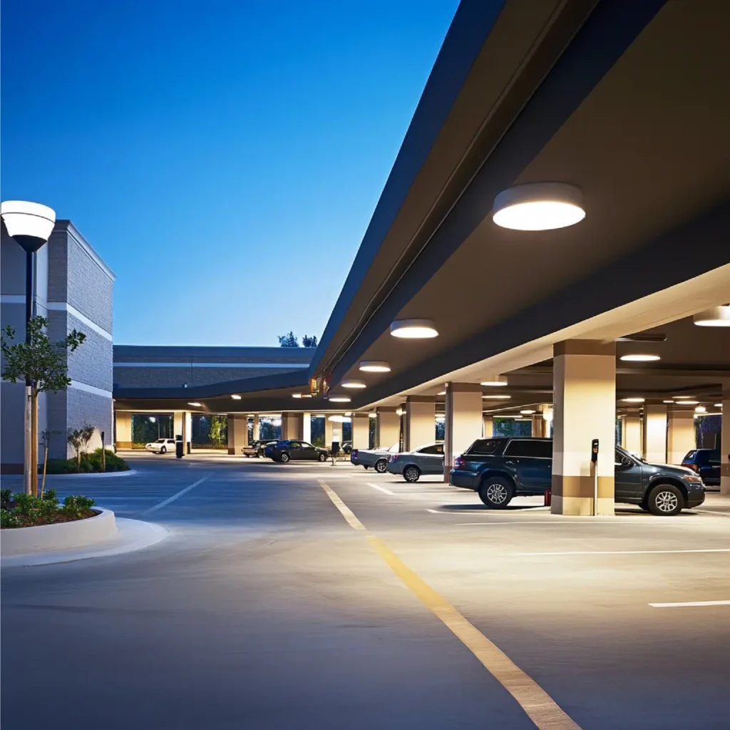 PVC Car Parking Shades UAE