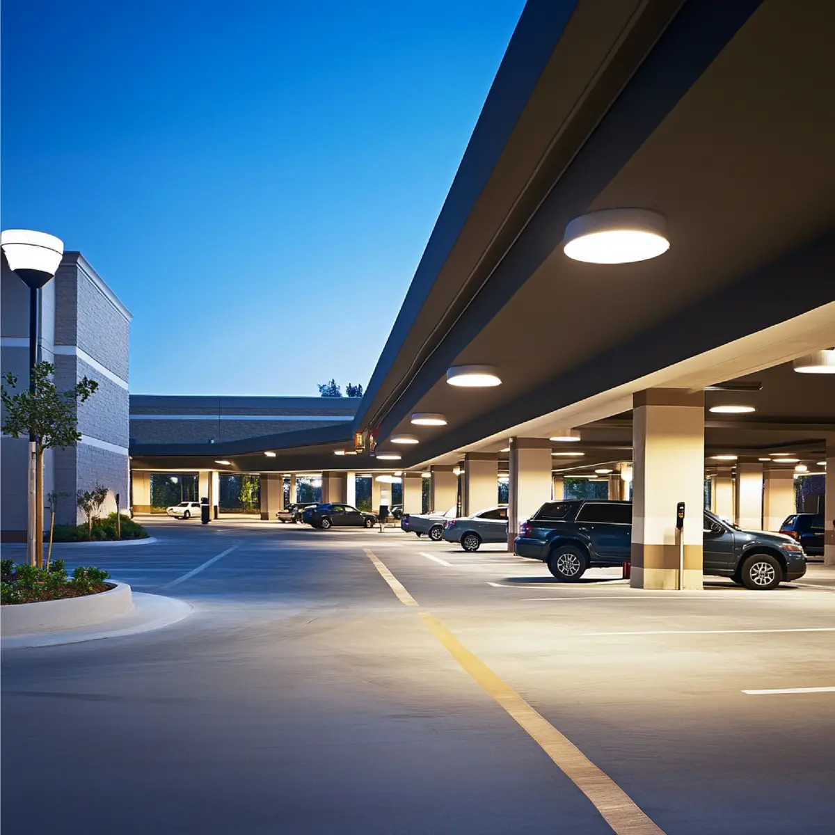 PVC Car Parking Shades UAE